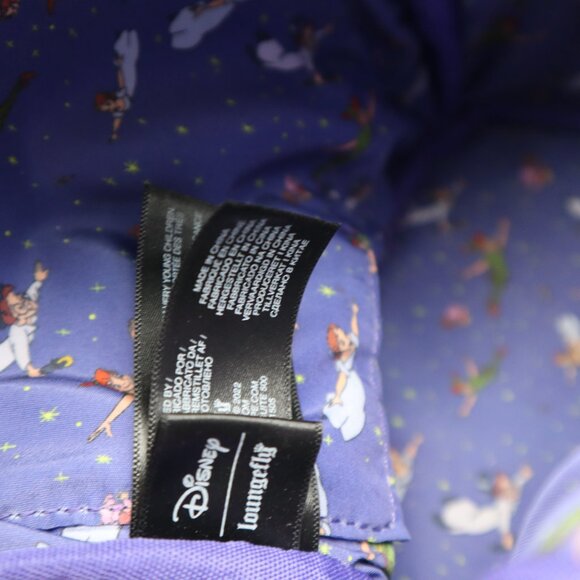 Loungefly Disney's Peter Pan Small Backpack Collectors Pack Great Condition 70th - Picture 11 of 16